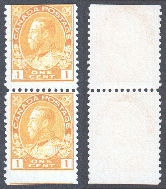 Canada Scott 105as MNG VF Pair (P) - Click Image to Close